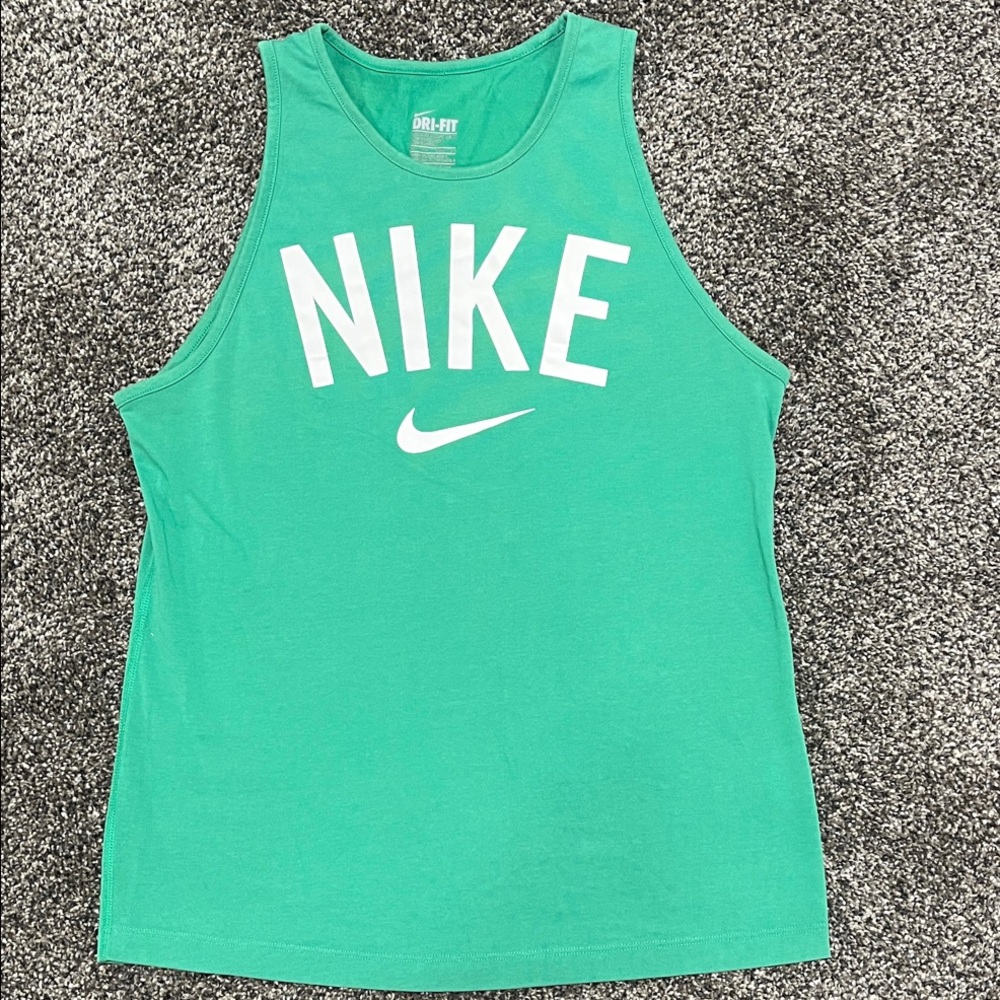 Nike women’s Dri-Fit Green Tank Top, XS